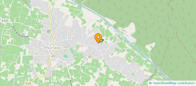 localisation de l'entreprise LYLEE  POURRIERES
