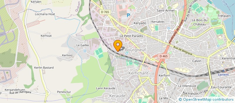 localisation de l'entreprise LYLO  LORIENT