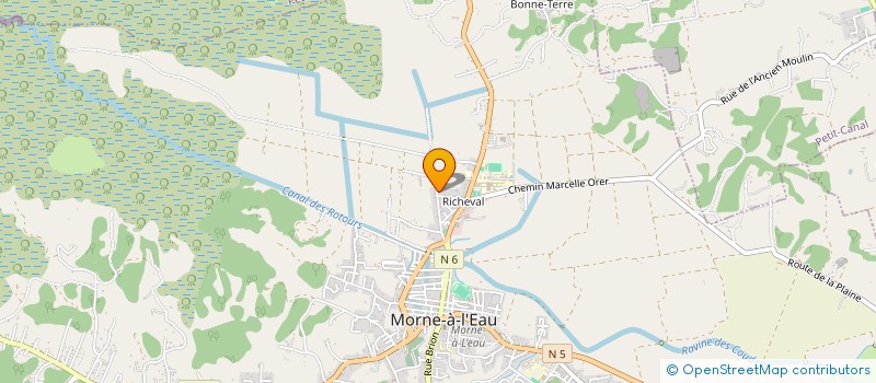 localisation de l'entreprise LYLO GOURMANDS à MORNE-A-L'EAU