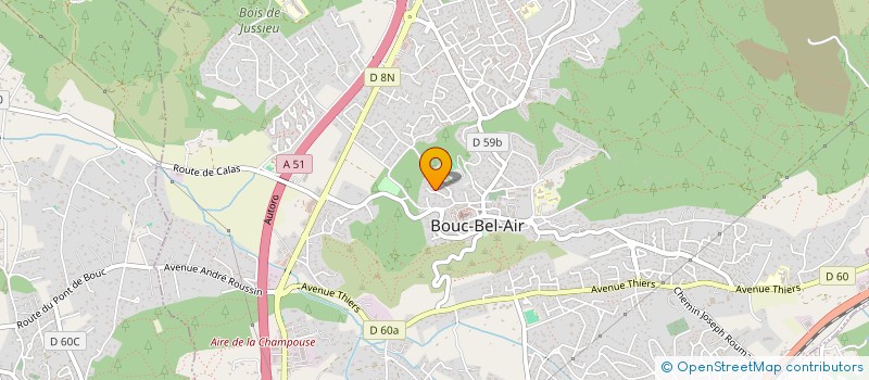 localisation de l'entreprise LYLOU à BOUC-BEL-AIR