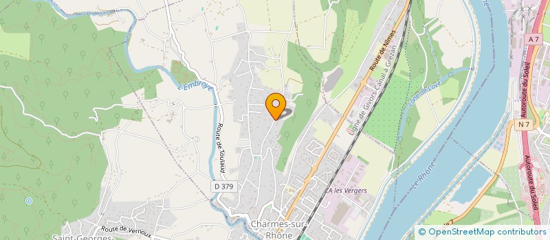 localisation de l'entreprise LYLOU  CHARMES-SUR-RHONE