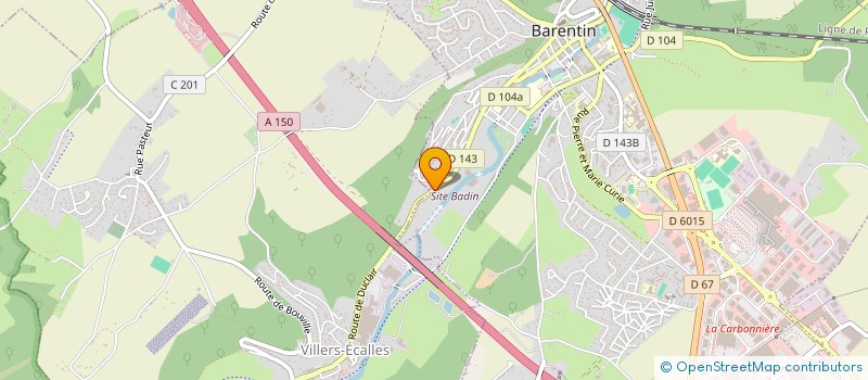 localisation de l'entreprise LYLOUNA  BARENTIN