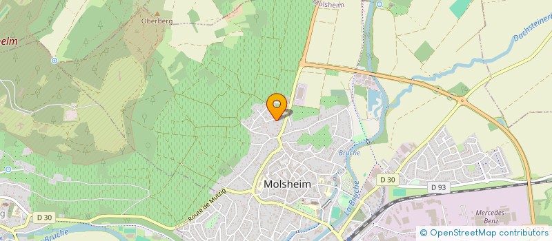 localisation de l'entreprise LYLU  MOLSHEIM