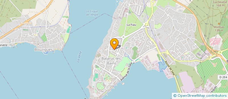 localisation de l'entreprise LYLUGO  BALARUC-LE-VIEUX