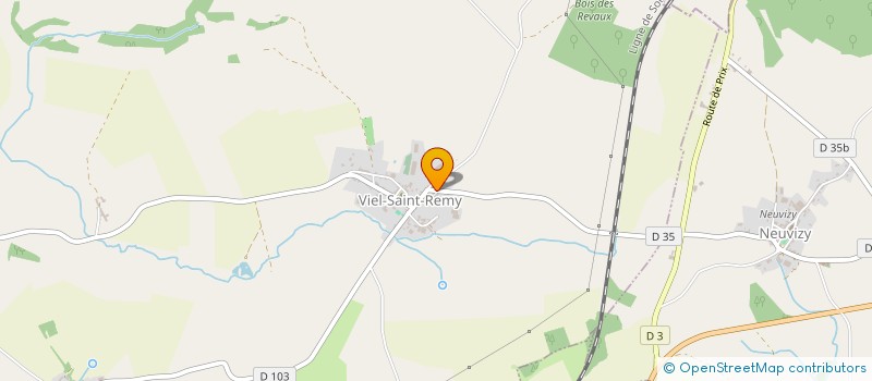 localisation de l'entreprise LYLY  VIEL-SAINT-REMY