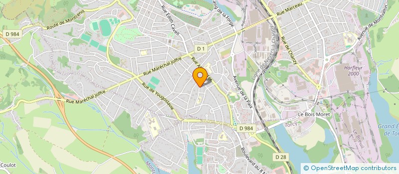 localisation de l'entreprise LYLY AND CO à LE CREUSOT