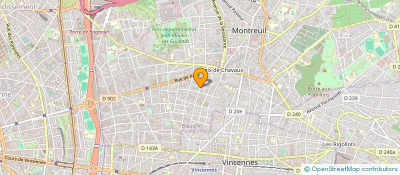 localisation de l'entreprise LYLY BEAUTY SCHOOL à MONTREUIL