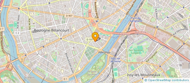 localisation de l'entreprise LYLYS à BOULOGNE-BILLANCOURT
