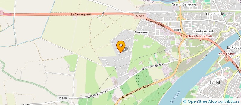 localisation de l'entreprise LYM  ARLES