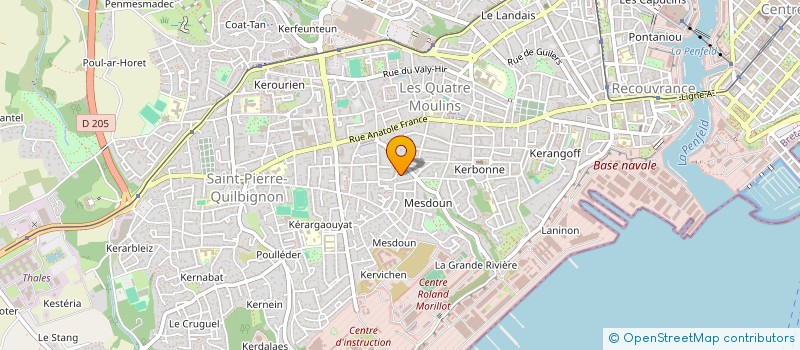 localisation de l'entreprise LYM TAXIS à BREST