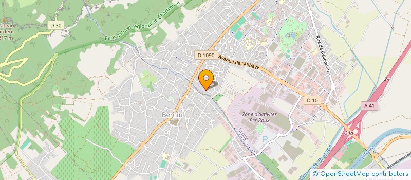 localisation de l'entreprise LYMA à CROLLES