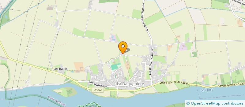 localisation de l'entreprise LYMA  LOIRE-AUTHION