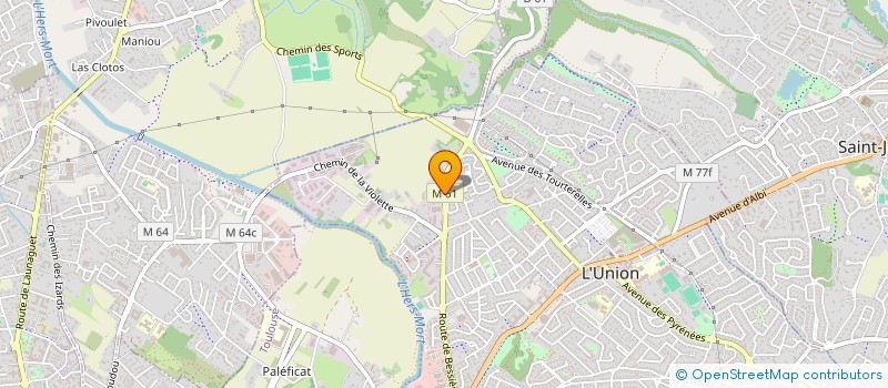 localisation de l'entreprise LYMA CORPORATION  L'UNION