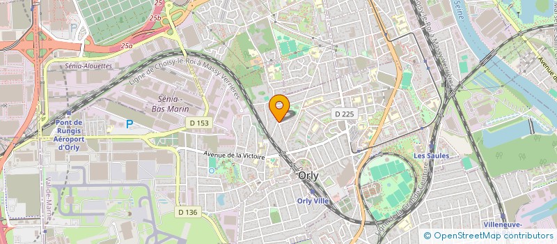 localisation de l'entreprise LYMACOM  ORLY