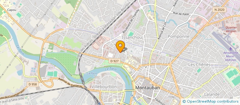 localisation de l'entreprise LYMAE  MONTAUBAN