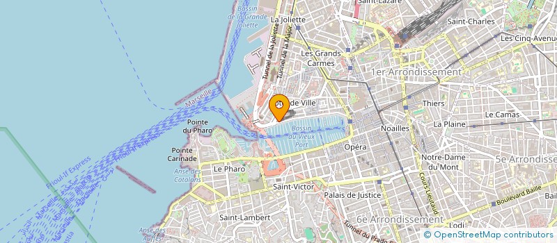localisation de l'entreprise LYMAJA à MARSEILLE