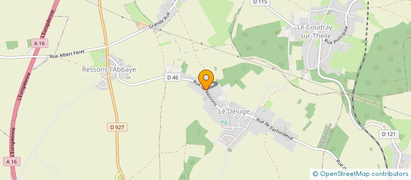 localisation de l'entreprise LYMAPREST  LA DRENNE