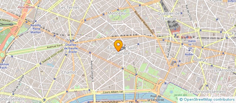 localisation de l'entreprise LYMAR INTERNATIONAL LIMOUSINE à PARIS