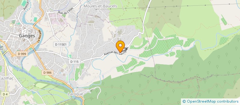 localisation de l'entreprise LYMPH TECH  POMPERTUZAT