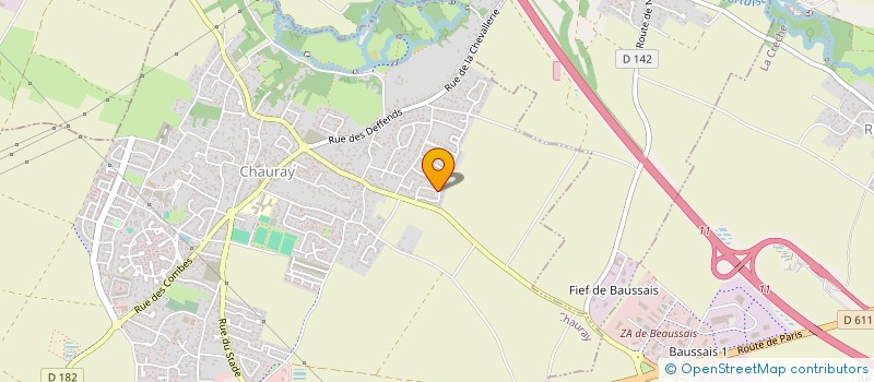 localisation de l'entreprise LYMY  CHAURAY