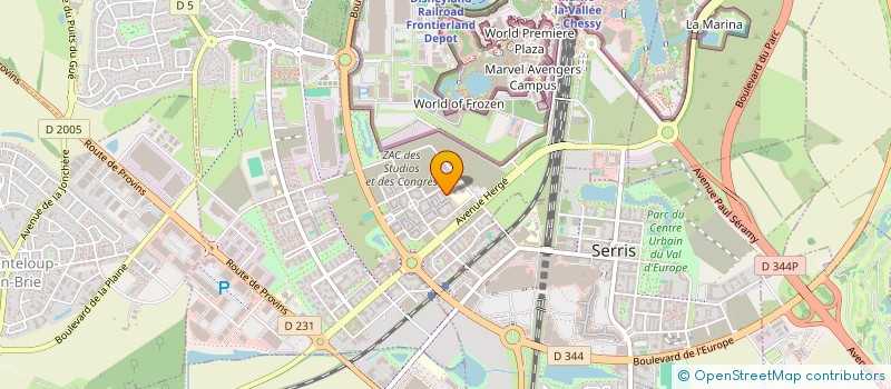 localisation de l'entreprise LYN  CHESSY