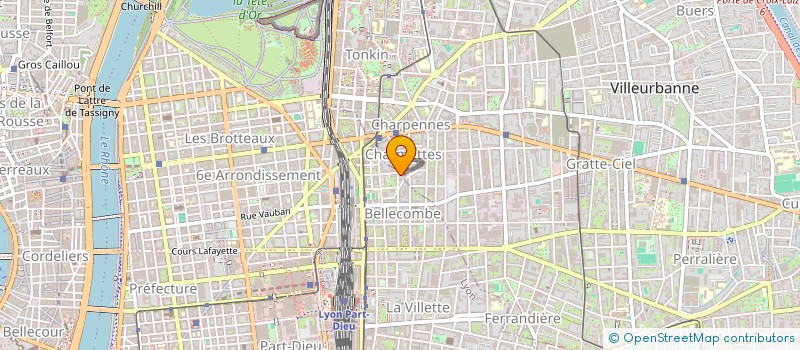 localisation de l'entreprise LYN  LYON