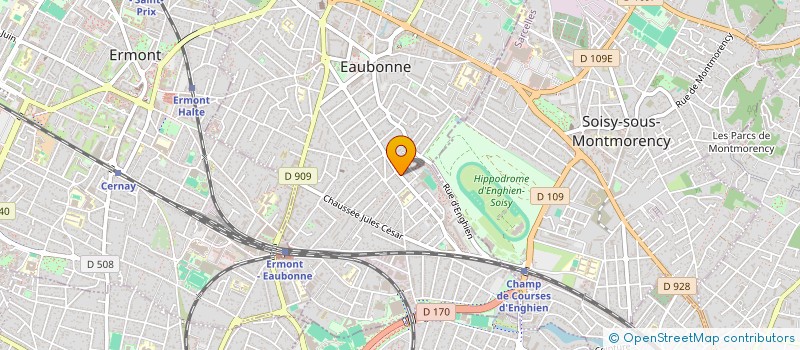 localisation de l'entreprise LYN CONSULTING à EAUBONNE
