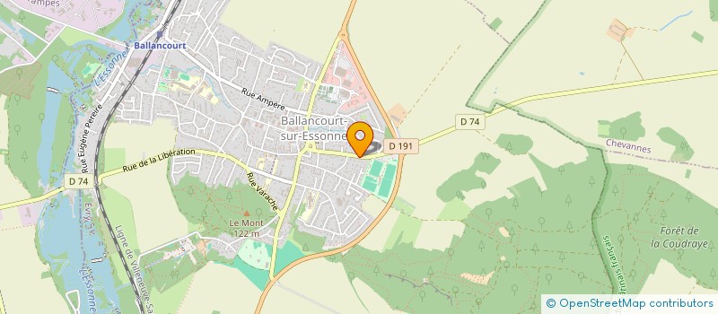 localisation de l'entreprise LYN LARMAT à BALLANCOURT-SUR-ESSONNE