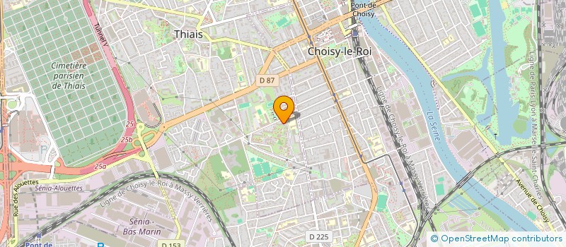 localisation de l'entreprise LYN SERVICES HEALTHCARE  THIAIS