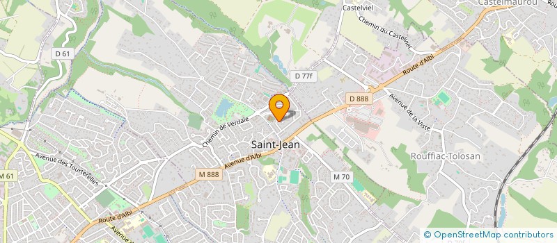 localisation de l'entreprise LYNA à SAINT-JEAN