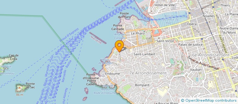 localisation de l'entreprise LYNA à MARSEILLE