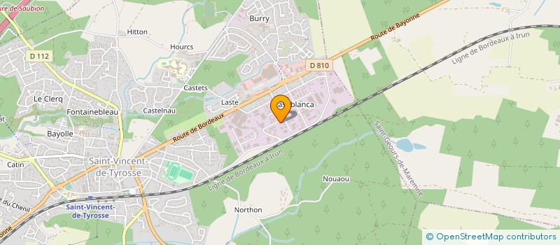 localisation de l'entreprise LYNA à SAINT-VINCENT-DE-TYROSSE