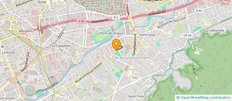 localisation de l'entreprise LYNA à MARSEILLE