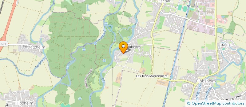 localisation de l'entreprise LYNA  ESCHAU