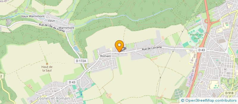 localisation de l'entreprise LYNA  COSNES-ET-ROMAIN