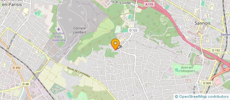 localisation de l'entreprise LYNA BAT  ARGENTEUIL