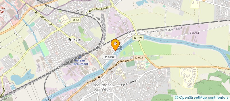 localisation de l'entreprise LYNA EMBALLAGE  PERSAN