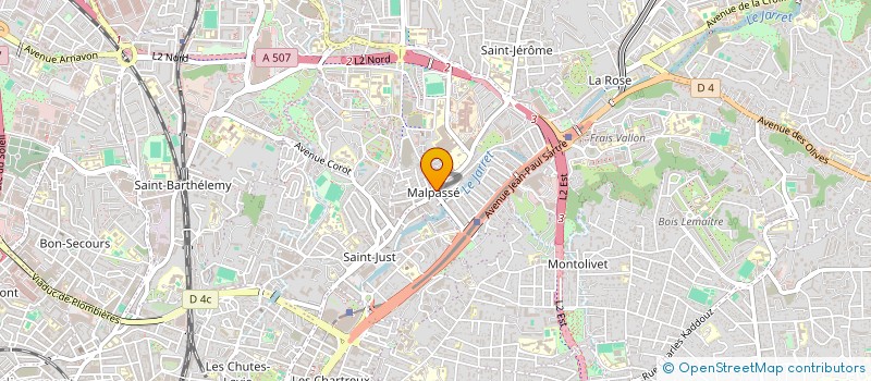 localisation de l'entreprise LYNA ET MILA à MARSEILLE