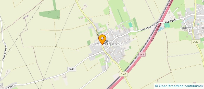 localisation de l'entreprise LYNA PAYSAGES  IZEL-LES-EQUERCHIN