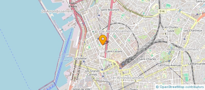 localisation de l'entreprise LYNA PHONE.COM à MARSEILLE