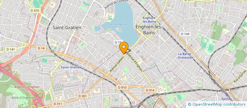 localisation de l'entreprise LYNA'S CAFE à EPINAY-SUR-SEINE
