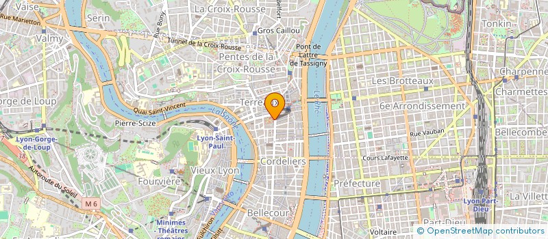 localisation de l'entreprise LYNAFORM à LYON 1ER