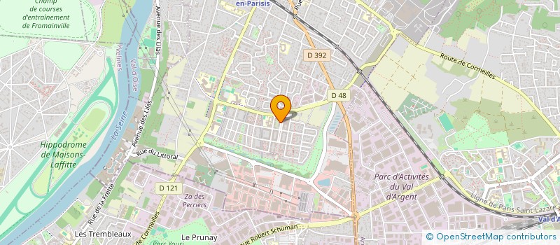 localisation de l'entreprise LYNALT  CORMEILLES-EN-PARISIS