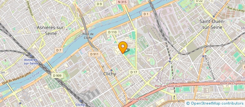 localisation de l'entreprise LYNASSA à CLICHY