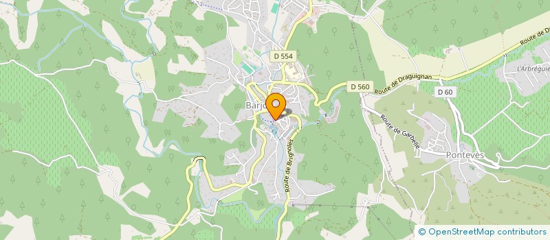 localisation de l'entreprise LYNAT  BARJOLS