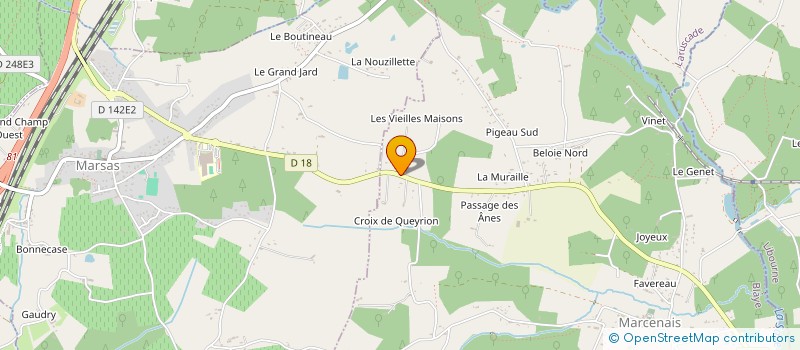 localisation de l'entreprise LYNC  MARCENAIS