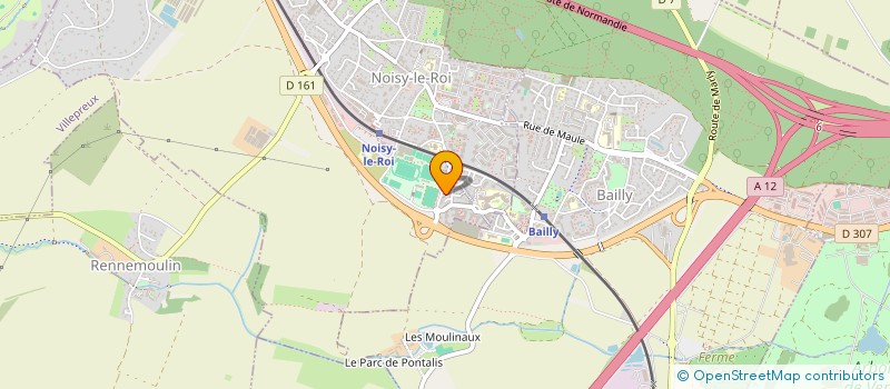 localisation de l'entreprise LYNCE CONSEIL  NOISY-LE-ROI