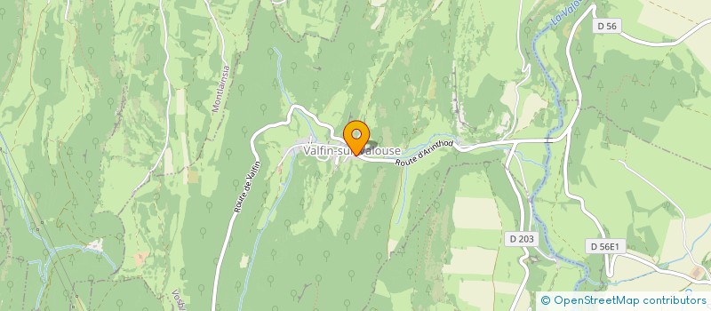 localisation de l'entreprise LYNCO  MARIGNA-SUR-VALOUSE