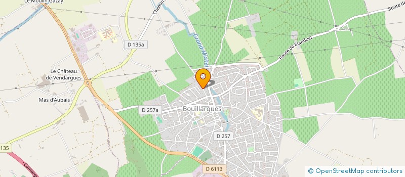 localisation de l'entreprise LYNCX CAPITAL  BOUILLARGUES