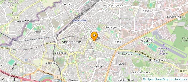 localisation de l'entreprise LYNDA à ANNEMASSE